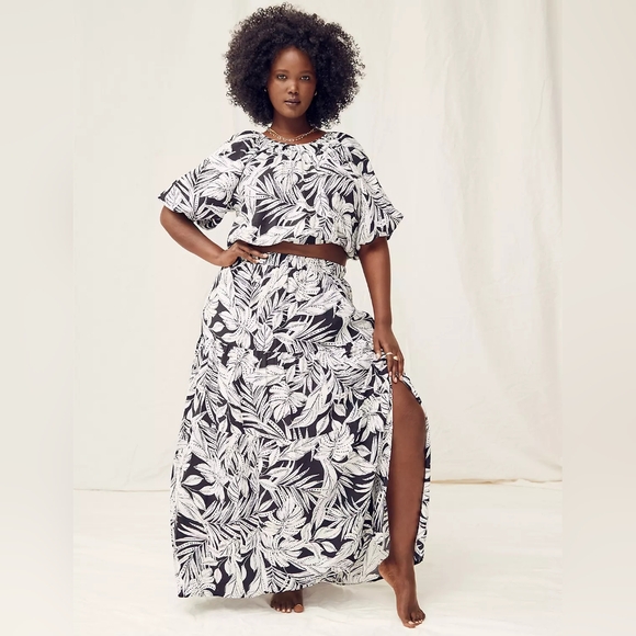 Lane Bryant Dresses & Skirts - Floral Maxi Skirt